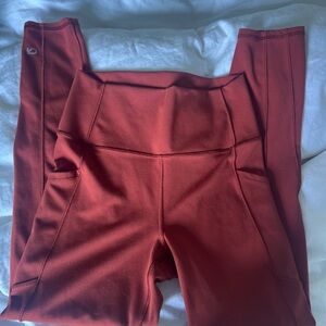 GAP High Rise Ankle Legging - Rust